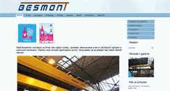 Desktop Screenshot of besmont.cz